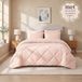Sleep Comfy - Deluxe 2-in-1 Lente Dekbed - 200x220 cm - Potpourri - met Kussensloop 60x70 cm - Dekbed zonder overtrek - Ademend & Anti Allergie - Hoesloos Dekbed - Camping & In de Caravan