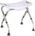 MultiMotion Opvouwbare Douchekruk - Lichtgewicht & Inklapbaar - Wit/Grijs