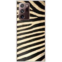 Samsung Galaxy Note 20 Ultra Zebre Bedrukt Siliconen Hoesje