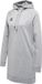 Hummel Hmlmove Grid Cotton Sweatdress Grey Melange-S