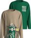 NAME IT Jongens Lange Mouwen Shirts NKMVELDO 2P LS NREG TOP - 122/128
