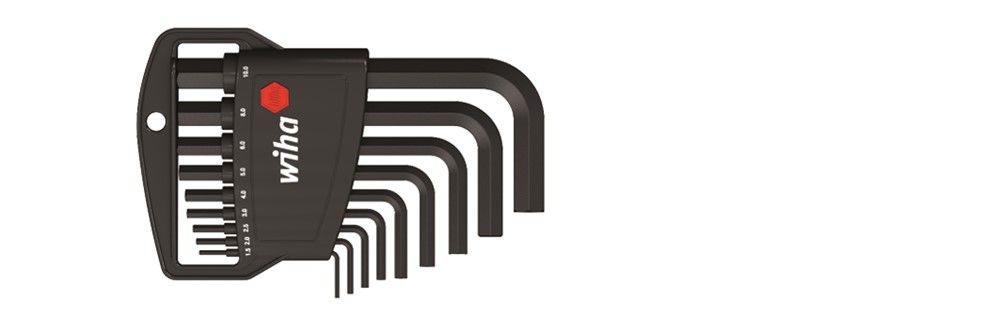 Wiha 350 H6 Inbussleutelset - 9-delig - 1,5-10mm