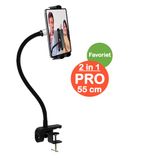 Develop-free GOOS-E Tablet houder + Telefoonhouder PRO (2 in 1) met 55 cm hals