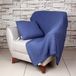 Bottega Tessile bankdeken blauw 130 x 170 cm