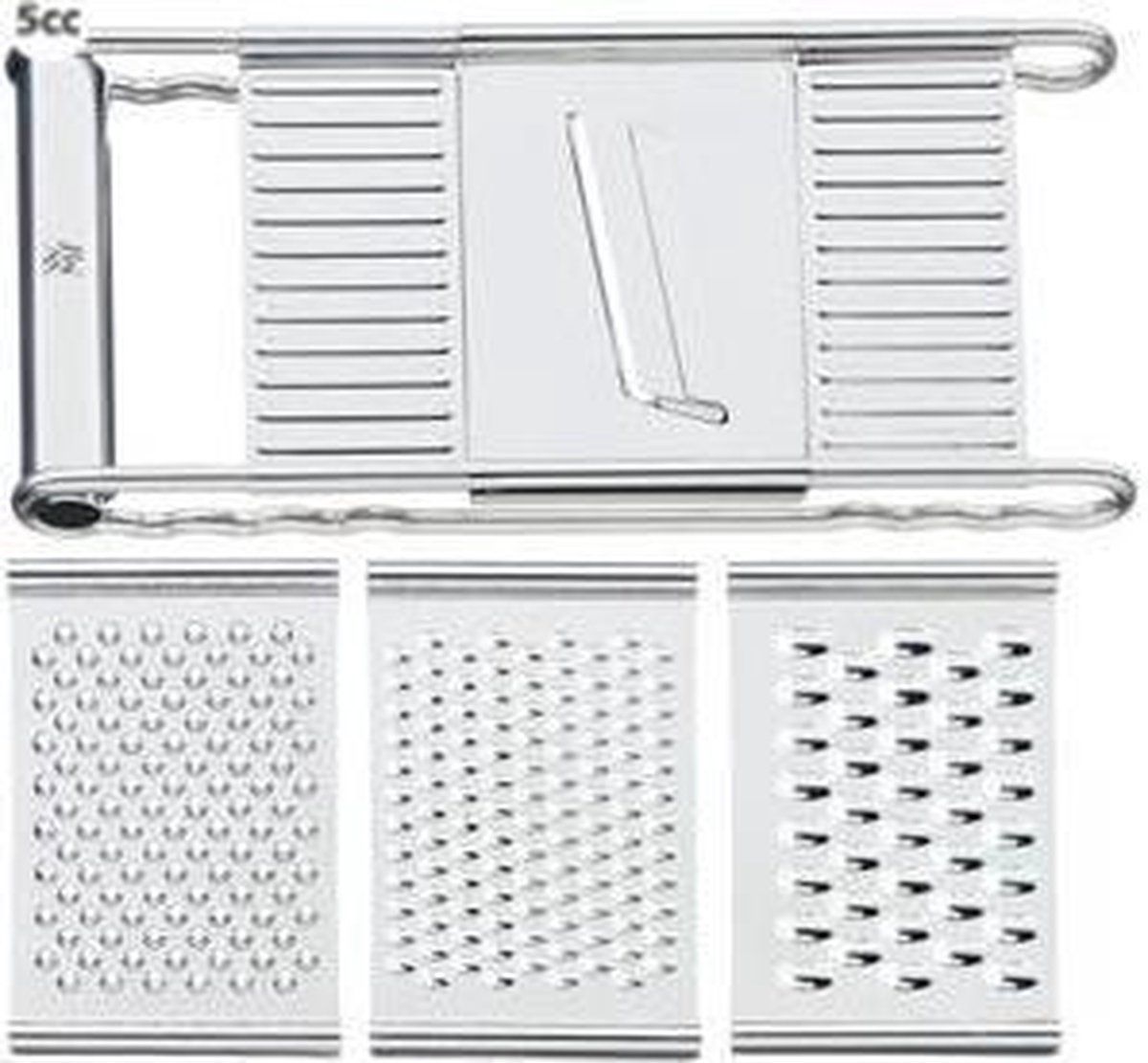 WMF Rasp Grof/Fijn 4-delig