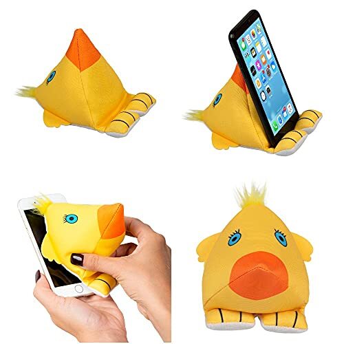 Gifts for Readers & Writers Plusheez 2in1 Mobiele Telefoon Houder Karakter Kinder eReader