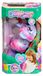 Snuggle-Ups Knuffel Interactif Violet 30 sons lumières Jouet en peluche Peluche enfant - Grimpe sur les vêtements - Piles AAA - Dès 4 ans