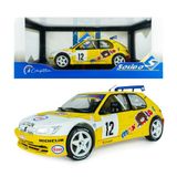 1:18 Peugeot 1:18 Peugeot 306 Maxi Yellow #12 J.P. VANDEWAUVER/J.M. VANDERSCHUREN Rally du CONDROZ 1997