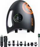 OutdoorMaster 20 PSI Shark2S pompe à air haute pression pour planches de stand-up paddle et bateaux gonflables
