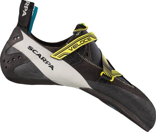 Scarpa Veloce - Black-yellow - Men's EU 40.5 - Climbing Shoes