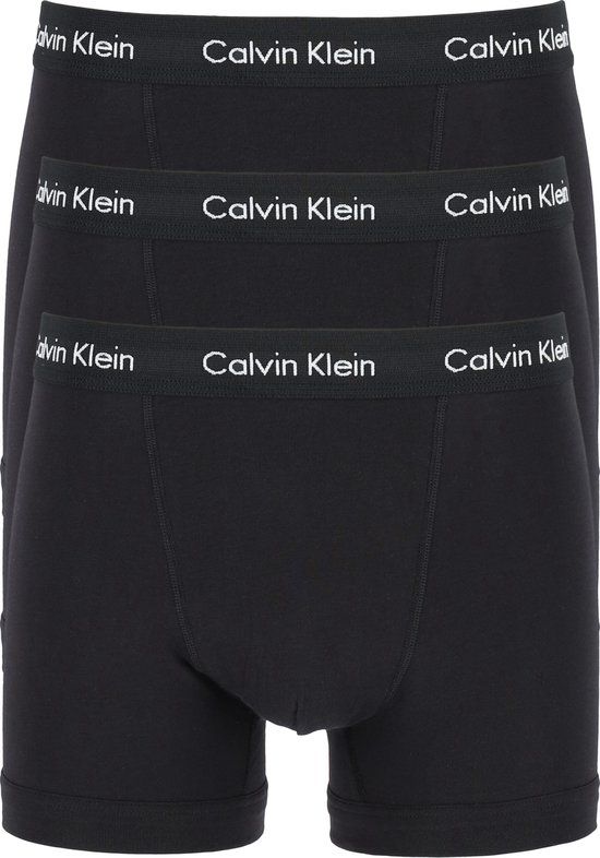 Calvin Klein Boxershorts - Heren - 3-pack - Zwart - XL
