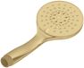 Hotbath Mate M376 handdouche 13cm rond met 3 standen geborsteld messing PVD