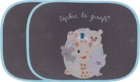 Sophie de Giraf Zonnescherm Auto - 2 stuks - Universeel - 49 x 36 cm