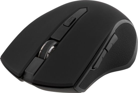 Deltaco MS-763 - Draadloze muis - 6 knoppen - 800-1600 DPI