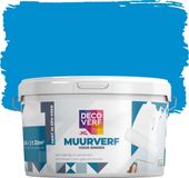 Decoverf.nl Decoverf muurverf mat, Warmblauw, 2.5L - 8719743412842