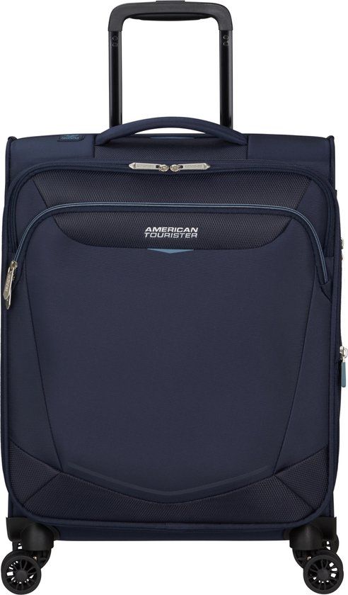 American Tourister Summerride Spinner 55 cm Handbagage Koffer Navy