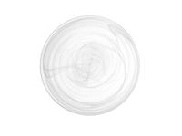 H&H Albast Alabastro Set van 6 diepe borden, glas, wit, 21 cm