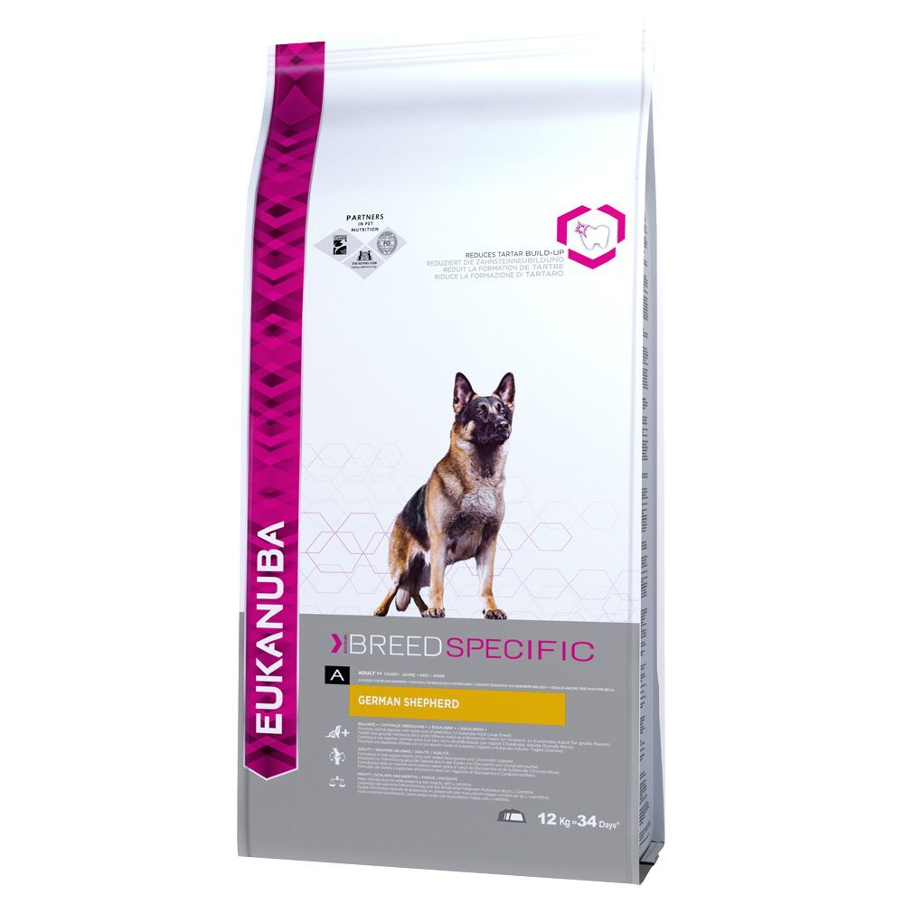 EUKANUBA Duitse Herder - Breed Specific - Kip - Hondenvoer - 12 kg