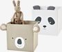 Vertbaudet Set met 2 stoffen bakken Panda koala Beige