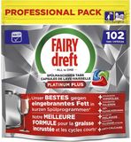 Dreft Pro Platinum Plus Regular vaatwascapsules 102 stuks