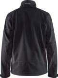 Blåkläder Blaklader Softshell Jack 4950-2516 - Mannen - Zwart/Grijs - XL