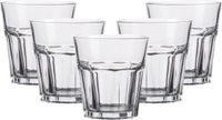 Urban Living Verres à eau Vegas - verre transparent - 6x pièces - 270 ml