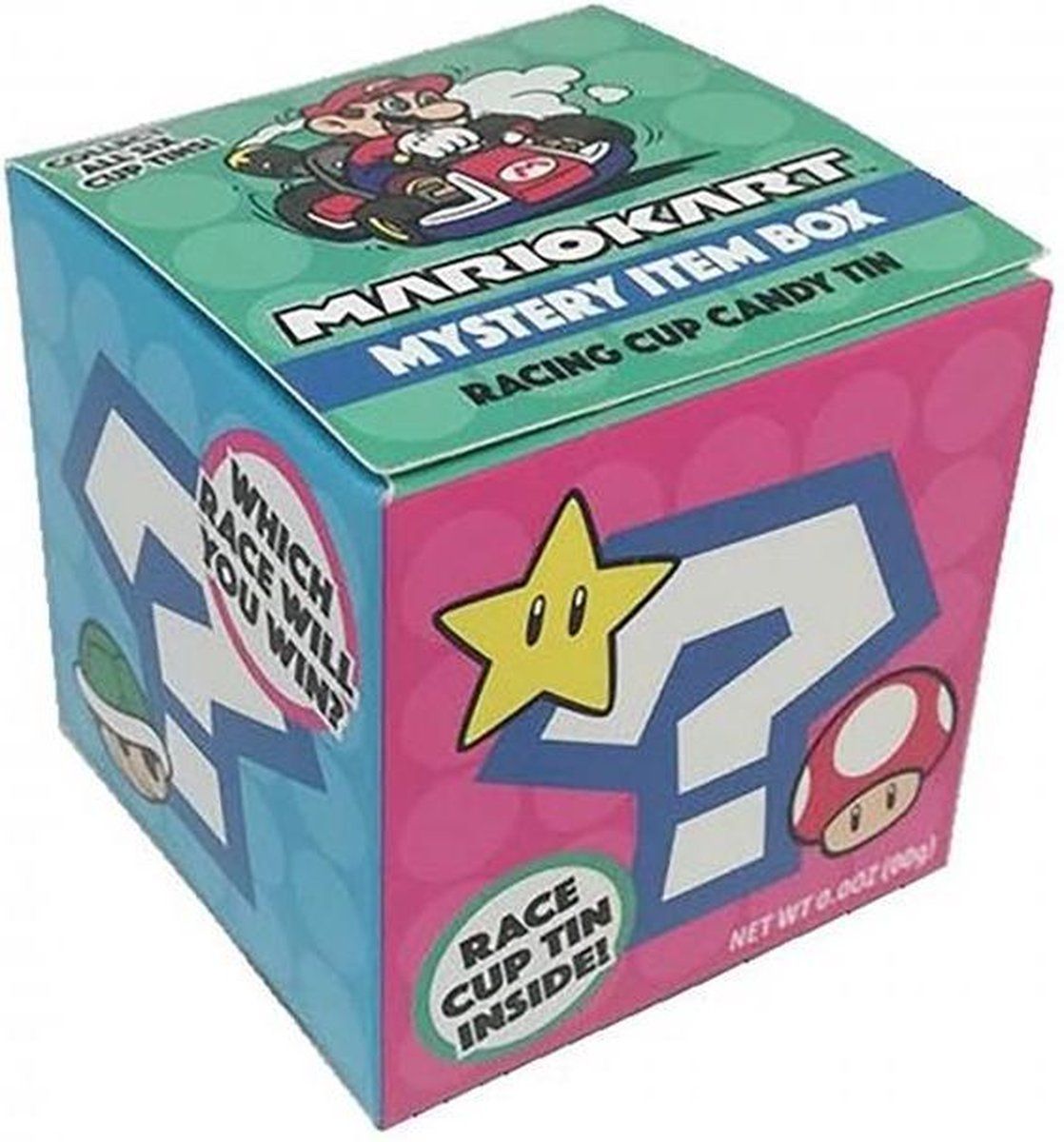 Nintendo Mario Kart Racing Cup Candy Tin - 0611508175659