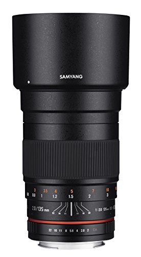 SAMYANG Samyang 135-135 mm f/2.0-22 Telephoto Prime Lens Fixed Prime 135 mm F2.0 ED UMC Teleph