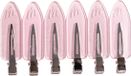Mermade No Crease Hair clips - Haarklipjes - 6 stuks - Roze