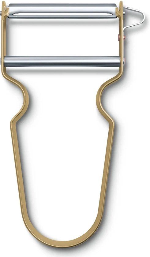 Victorinox REX Peeler – Iconische Dunschiller – Ultra-Scherp – Ergonomisch – Aluminium – Cashew