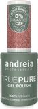 Andreia Professional Gellak True Pure Roze met Gouden Glitter T31 HEMA vrij Vegan 10,5ml
