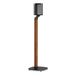 Nedis Pied d'enceinte pour Sonos PLAY:1, One, One SL - Sol - Métal/Bois - Noir
