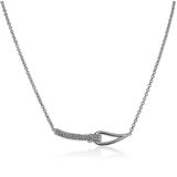 Zinzi Mart Visser by ZINZI zilveren schakelketting 45cm