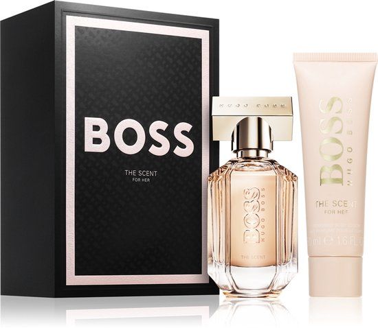 Hugo Boss BOSS Women's BOSS The Scent For Her Festive Gift Set 30ml Eau de Parfum 50ml Body Lotion