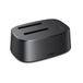 UGREEN dockingstation pour disque dur, station d'accueil USB 3.0 HDD pour disques durs SATA 2,5 pouces/3,5 pouces et SSD, adaptateur de disque dur double baie 5 Gbps prenant en charge le clonage hors ligne et l'UASP