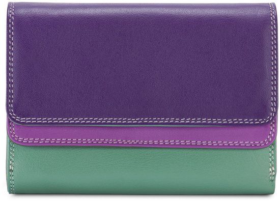 Mywalit Portemonnee Double Flap Purse/Wallet Orchid