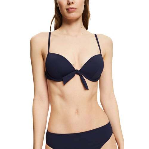 ESPRIT ESPRIT Women Beach niet-voorgevormde beugel bikinitop donkerblauw