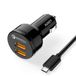 AUKEY CC-T8 chargeur de voiture Noir