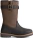Travelin' Finnmark Bottes imperméables pour femme Doublure en laine Marron foncé