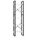 VidaXL Boekenkast met 5 schappen 60x30x175 cm bewerkt hout wit