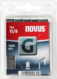 Novus Office 102271201 Nieten | 1200 stuks | 8 x 10.6 mm