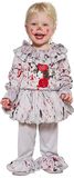 Killer Clown-kostuum voor baby's