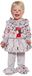 Killer Clown-kostuum voor baby's