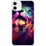 Apple Bedrukt siliconen hoesje compatibel met iPhone 12 Lion swag