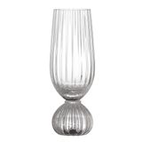 Bloomingville Taurin Flûte à champagne 250 ml Verre Transparent