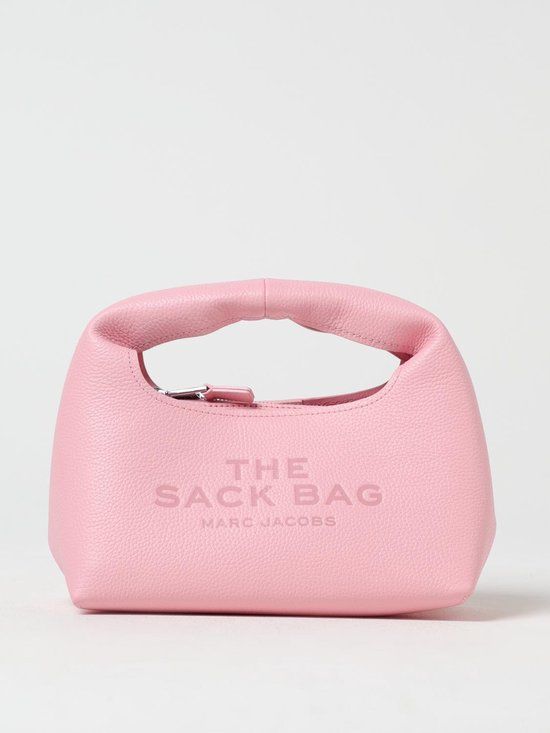 MARC JACOBS The Sack Bag Mini Clutch Wo - Pink Clutch Bags