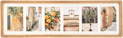 Atmosphera Collage fotolijst voor 6x foto - voor 10 x 15 cm fotos - Mango hout - beige - 70 x 21 cm