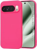 Techsuit Hoesje geschikt voor Google Pixel 10 Pro XL - Soft Flex Silicone Back Cover - Hot Pink