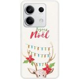 Xiaomi Redmi Note 13 5G Beschermende Siliconen Case Lichtgevend Rendier