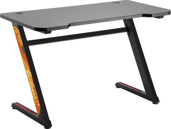 Gaming Desk Thomas - Black - 120x60cm